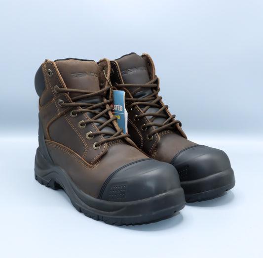 ZANCO- BROWN WATERPROOF TO EH BOOTS